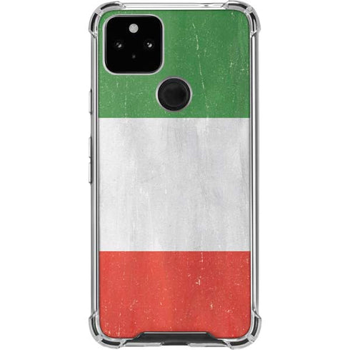 Italy Flag Distressed Pixel Cases